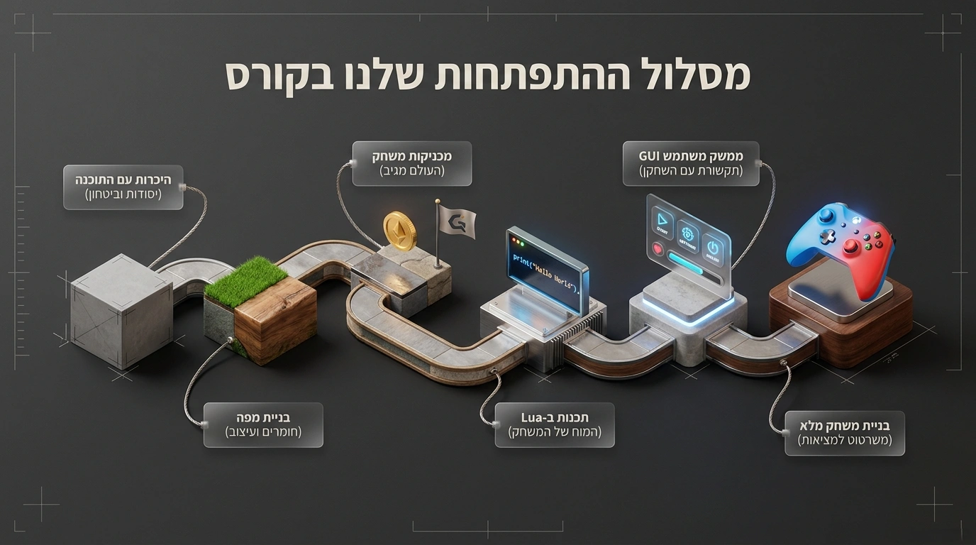 בניית משחק מלא (משרטוט למציאות)